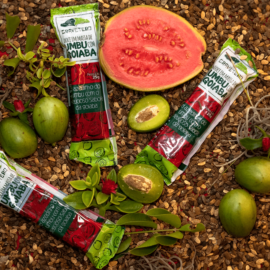 doce de massa de umbu com goiaba